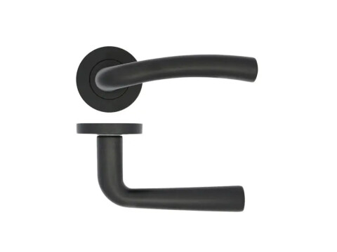 Stanza Sevillie Door Handle on Rose - Pair
