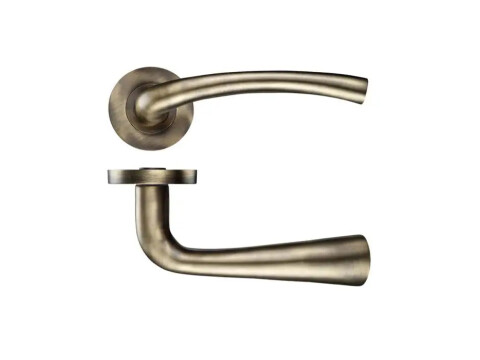 Stanza Designer Assisi Door Handle on Rose - Pair