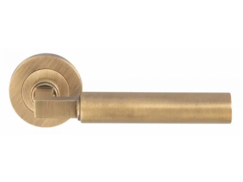 Finishes Amiata Door Handle On Rose - Pair