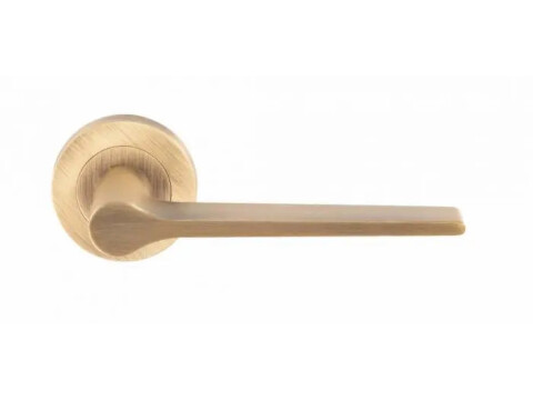 Finishes Velino Door Handle On Rose - Pair