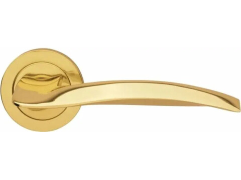 Manital Wind Lever Handle On Ultra Slim Rose - Pair