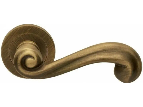 Manital Plaza Lever Handle on Rose - Pair
