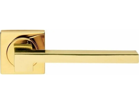 Manital Morphos Light Door Handle On Square Rose - Pair