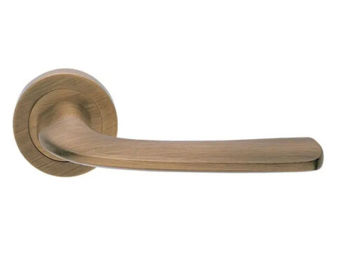 Manital Gogo Lever Handle on Rose - Pair