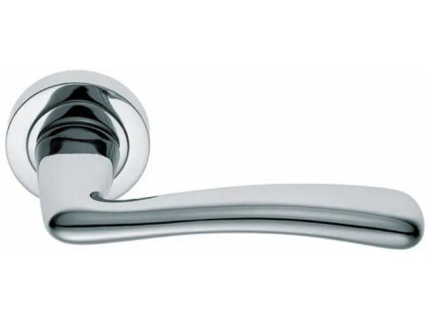 Manital Evia Lever Handle on Rose - Pair
