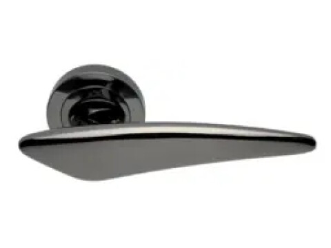 Manital Elis Door Handle On Rose - Pair