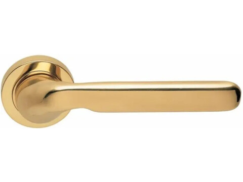 Manital Daytona Door Handle On Rose - Pair