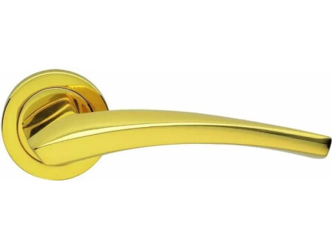 Manital Dune Door Handle On Ultra-slim Rose - Pair