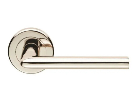 Serozzetta Dieci Door Handle on Rose - Pair