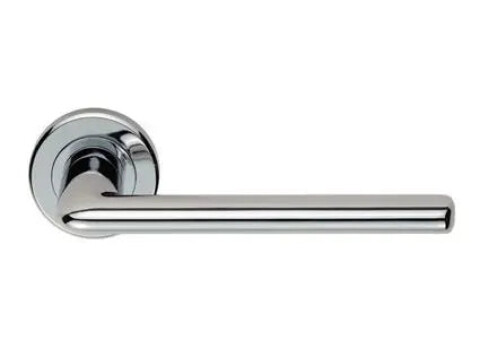 Serozzetta Manon Designer Door Handle On Rose - Pair