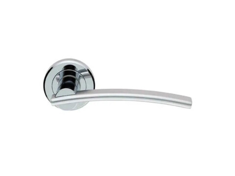 Serozzetta Cumulus Door Handle On Rose - Pair