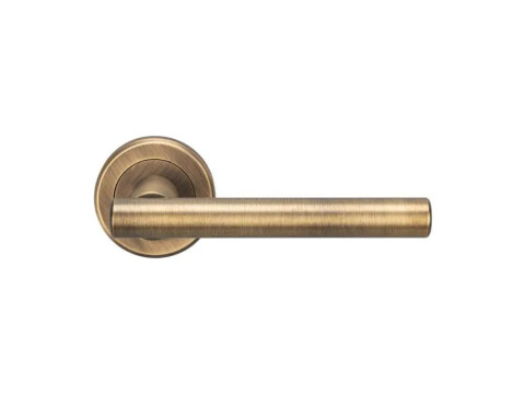 Serozzetta Philadelphia Door Handle On Rose - Pair