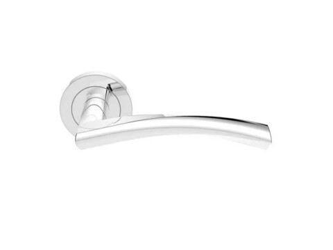 Serozzetta Moreno Door Handle on Rose - Pair