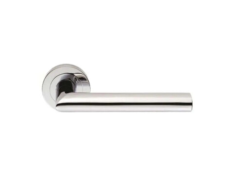 Serozzetta - Morado Door Handle on Rose - Pair
