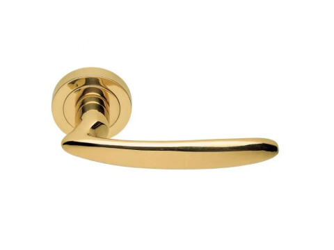 Manital Nirvana Door Handle on Rose - Pair