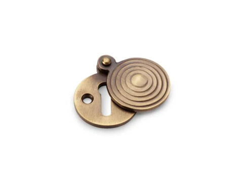 Alexander and Wilks Standard Profile Round Escutcheon with Christoph Design Cover