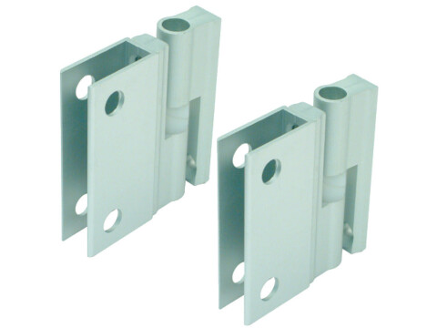 Hinge Set, Normal Duty, Cubicle Fittings for 12-13 mm Board Partitions