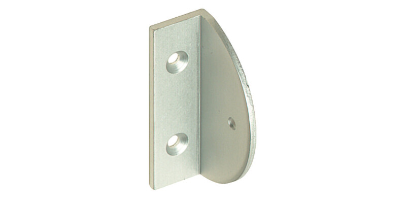 Open Sided Brackets, Cubicle Fittings for 17-21 mm Board Partitions