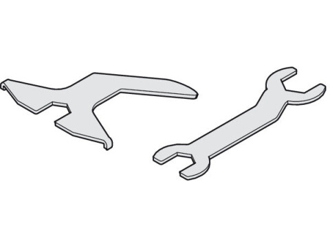 Disassembly Set, for Folding Interior Doors, Slido W-Fold32 100T