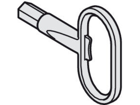 Hexagon Socket Key, for Folding Interior Doors, Slido W-Fold32 100T and Slido D-