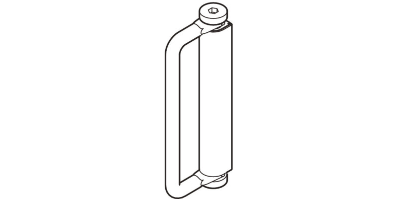 Handle, for Folding Patio Doors, H&auml;fele Fold 100-U