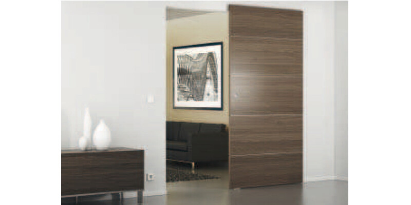 Running Track, for Soft Floor, for Sliding Interior Doors, Slido D-Line43 80M
