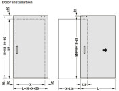 Slido Design 80-M FitSet 1Door 1800mm