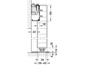 Slido Design 80-M FitSet 1Door 1100mm