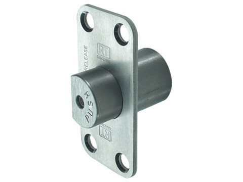 Emergency Release Door Stop, for use with Double Action Pivot Sets, with R8 Corn