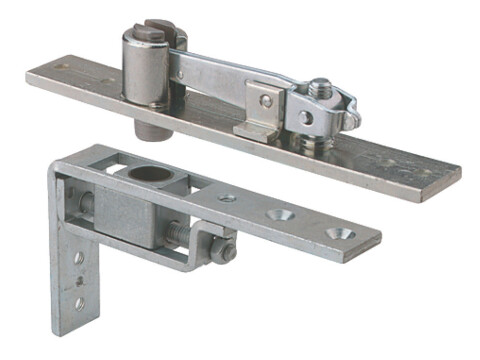 Top Centre, Double Action, for Floor Springs, Mild Steel, Geze