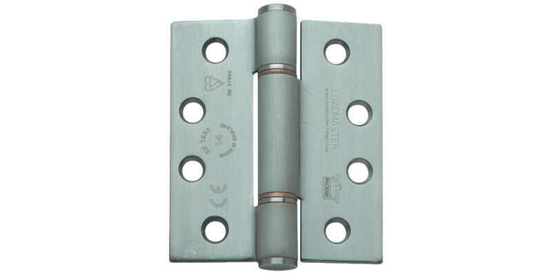 Butt Hinge, 102 x 89 mm, Grade 316 Stainless Steel, Loadmaster