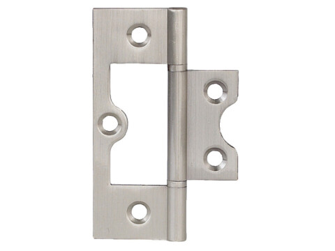 Butt Hinge, Flush, 75 x 51 mm, Brass