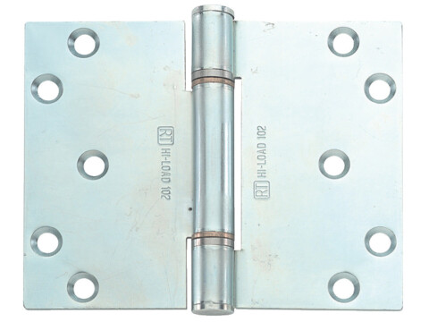 Projection Hinge, 3 Knuckle, Fixed Pin, Steel, 100 x 124 mm