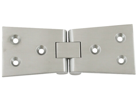 Counter Flap Hinge, 102 x 38 mm, Brass
