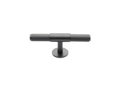 Heritage Brass Cabinet Knob Knurled Fountain Design 90mm