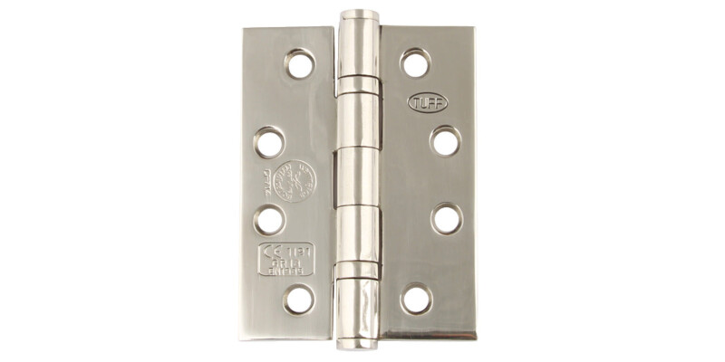 Butt Hinge, Ball Bearing, Grade 201 Stainless Steel