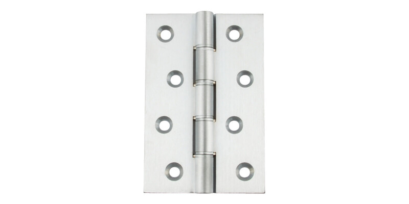 Butt Hinge, DPBW, Brass, 102 x 67 mm