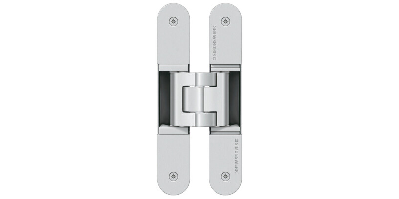 3D Hinge, 180deg, with Integrated Intumescent Kit, Tectus TE 340 3D FR