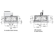Tectus TE540 3D A8 180D Hinge SSSE