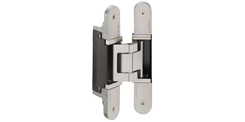 3D Hinge, 180deg, Aluminium, Zinc Diecast and Steel, Tectus TE 540 A8