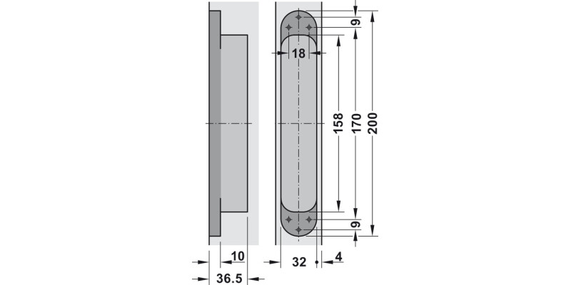 Tectus TE540 3D 180D Hinge MN (f2)