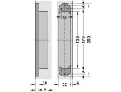 Tectus TE540 3D 180D Hinge MN (f2)
