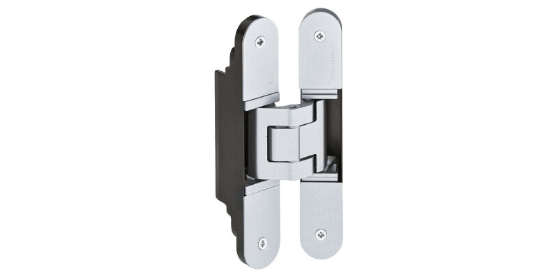 3D Hinge, 180deg, Aluminium, Zinc Diecast and Steel, Tectus TE 340