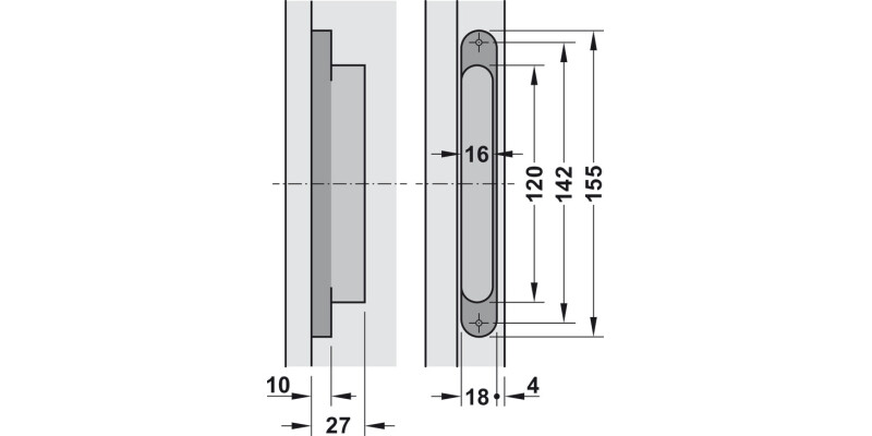 Tectus TE240 3D 180D Hinge MN (f2)