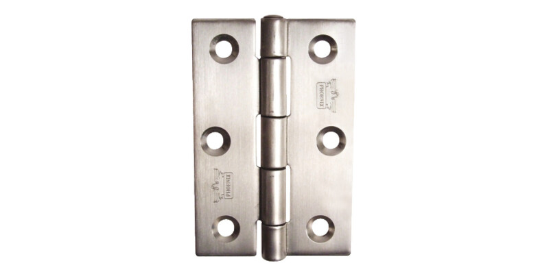 Butt Hinge, 76 x 50 mm, Grade 304 Stainless Steel