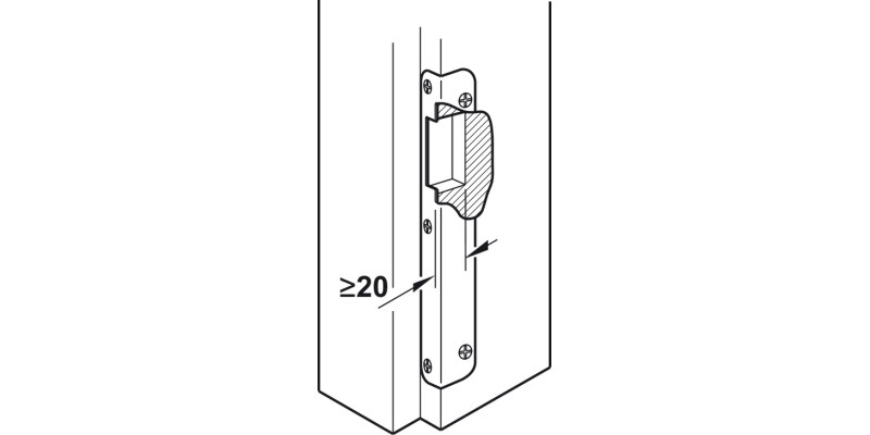 Dialock DT700/710 Mortice DL In SSS