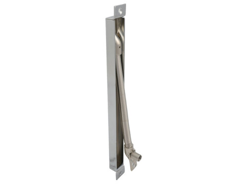 Door Loop, Concealed, Allows Hidden Cable Run Between Door and Frame, Steel
