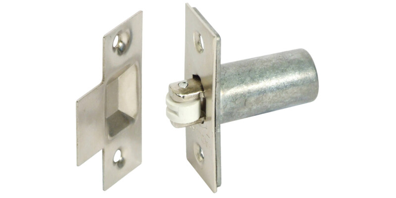 Mortice Roller Catch, with Adjustable Roller Bolt, Steel Frame
