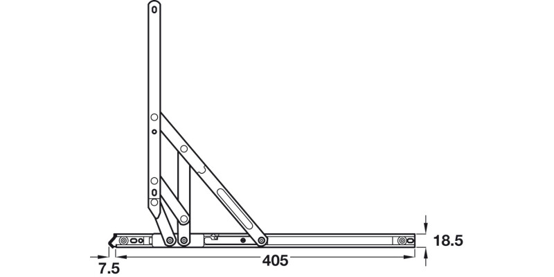 Loadpro Egress/Easy Clean Friction Hinge