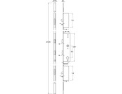 Multipoint 3 Mort Lock 45mm 2250x16mm